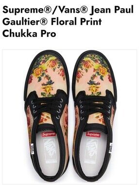 Vans X Supreme Jean Paul Gaultier Chukka '95 Pro *SS19*